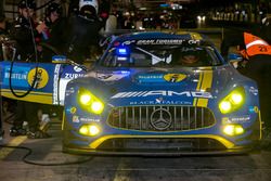 #9 AMG-Team Black Falcon, Mercedes-AMG GT3: Hubert Haupt, Yelmer Buurman, Maro Engel, Dirk Müller