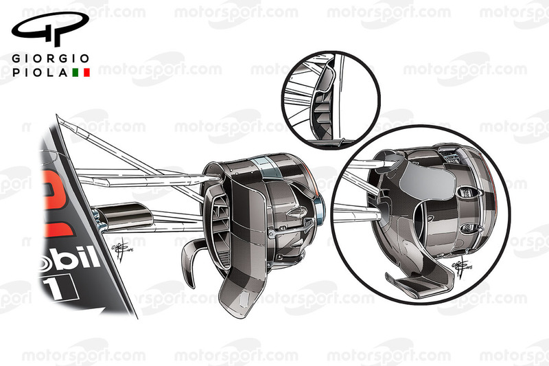 Conducto de freno de McLaren MP4/31, GP Español