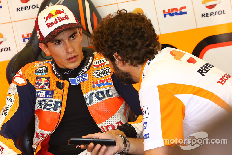 Marc Marquez tentou buscar explicações para a quarta colocação no grid.
