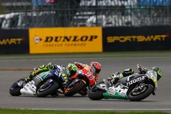 Cal Crutchlow, Team LCR, Honda; Marc Marquez, Repsol Honda Team; Valentino Rossi, Yamaha Factory Rac