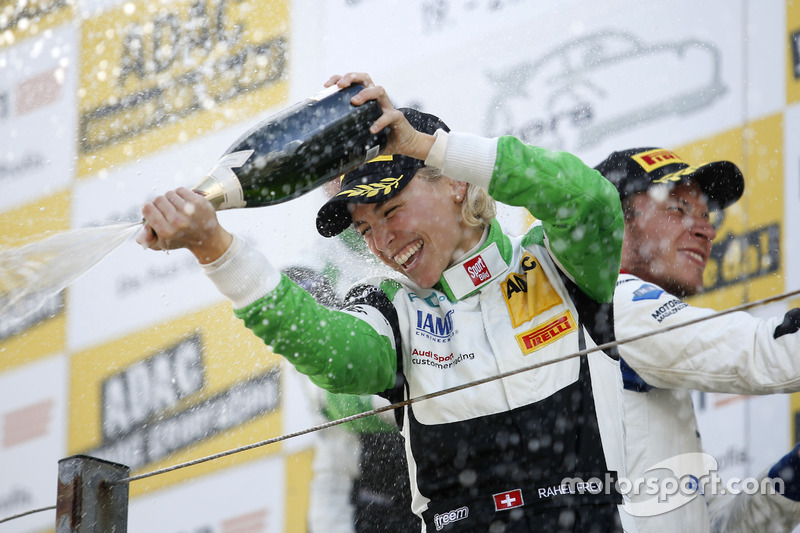 Podio: #50 YACO Racing, Audi R8 LMS: Rahel Frey