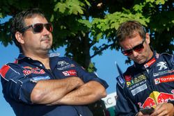 Sébastien Loeb, Team Peugeot Hansen and Daniel Elena