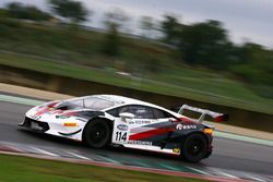 #105 Lamborghini Huracan S.GTCup, Vincenzo Sospiri Racing: Liang-Faccioni