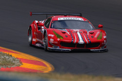 #68 Scuderia Corsa Ferrari 488 GTE: Alessandro Pier Guidi, Daniel Serra