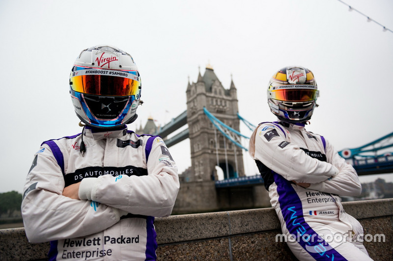 Sam Bird, DS Virgin Racing visita a Marble Arch