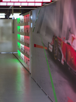 Le garage Ferrari