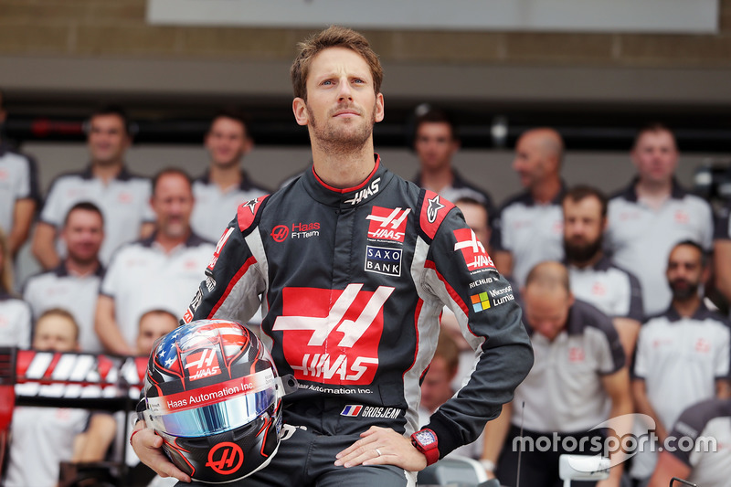 États-Unis 2016 - Romain Grosjean, Haas