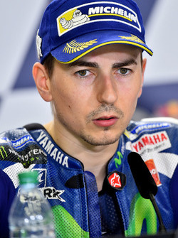 Tweede plaats Jorge Lorenzo, Yamaha Factory Racing