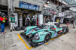 Arrêt au stand : #23 Panis Barthez Competition Ligier JS P2 Nissan: Fabien Barthez, Timothé Buret, Paul-Loup Chatin