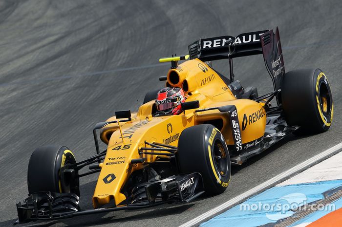 Esteban Ocon, pilota collaudatore Renault Sport F1 Team R16