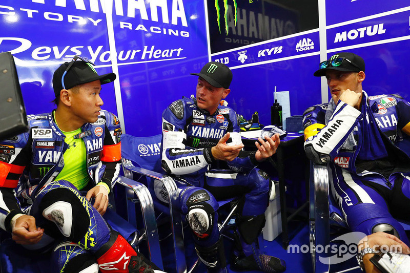 #21 Yamaha Factory Racing Team: Katsuyuki Nakasuga, Pol Espargaro, Alex Lowes