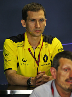Remi Taffin, directeur technique moteur Renault Sport F1 lors de la conférence de presse de la FIA