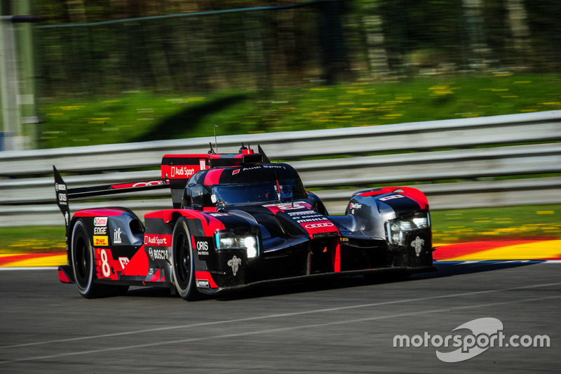 #8 Audi Sport Team Joest Audi R18 e-tron quattro: Lucas di Grassi, Loic Duval, Oliver Jarvis