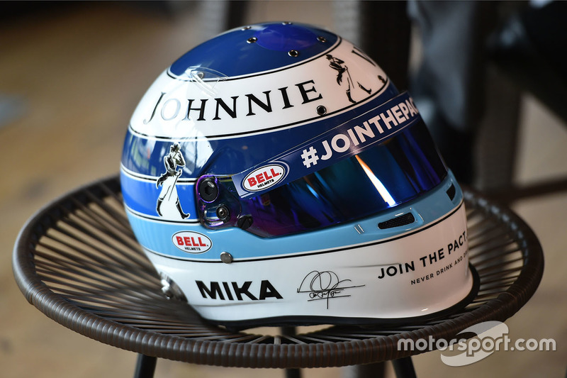 Mika Hakkinen helmet