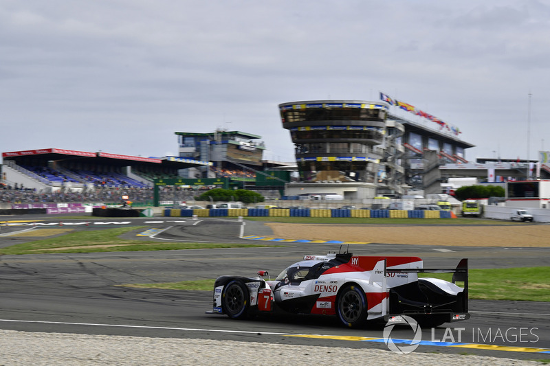 #7 Toyota Gazoo Racing Toyota TS050: Mike Conway, Kamui Kobayashi, Jose Maria Lopez