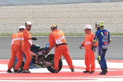 Andrea Iannone, Team Suzuki MotoGP after the crash