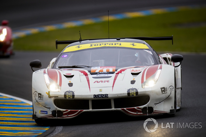 #70 MR Racing Ferrari 488 GTE: Motoaki Ishikawa, Olivier Beretta, Eddie Cheever III