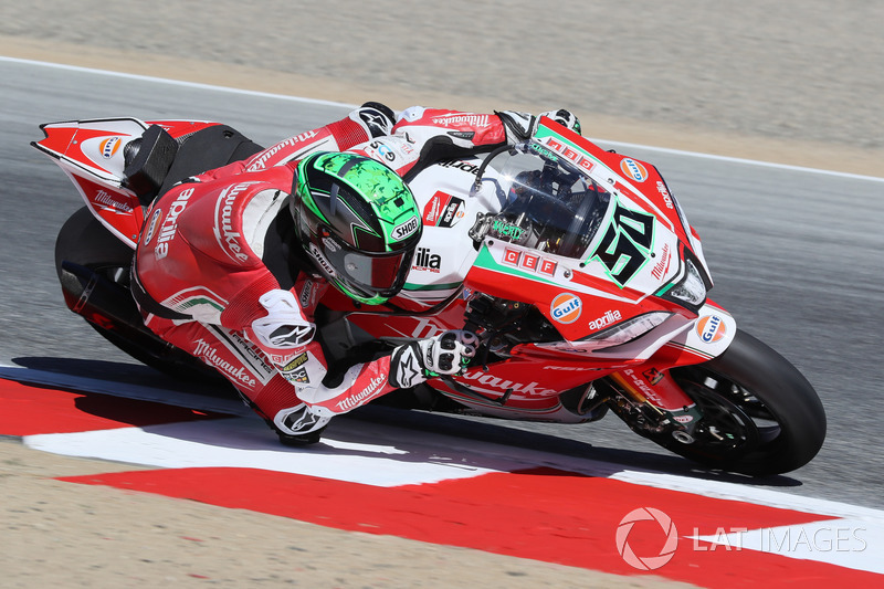 Eugene Laverty, Milwaukee Aprilia