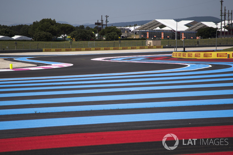 Vue de la piste du Paul Ricard