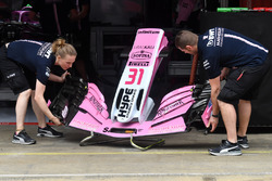Force India VJM11 nose and front wing