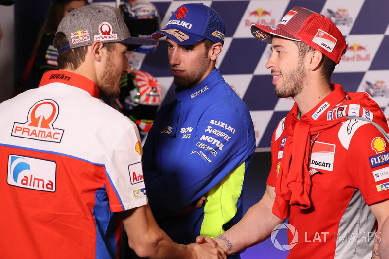 Andrea Dovizioso, Ducati Team, Jack Miller, Pramac Racing