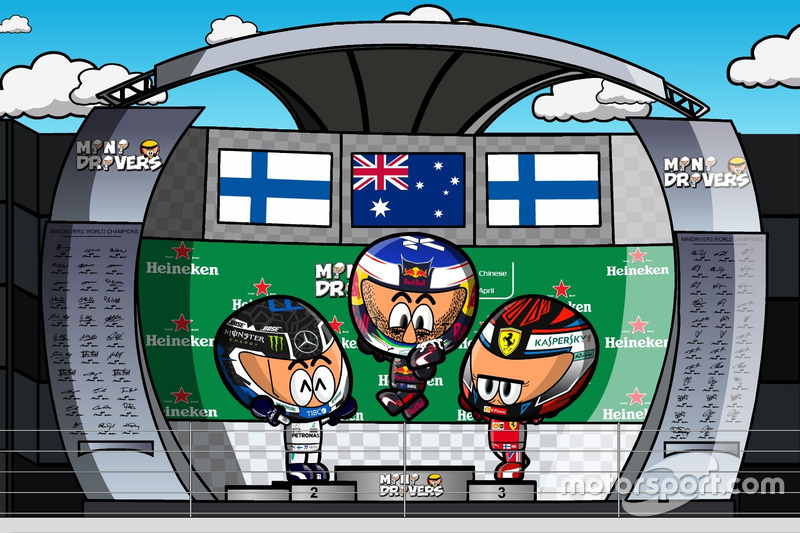 El GP de China de Fórmula 1 2018, por MiniDrivers