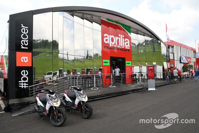 Aprilia Racing Team Gresini motorhome