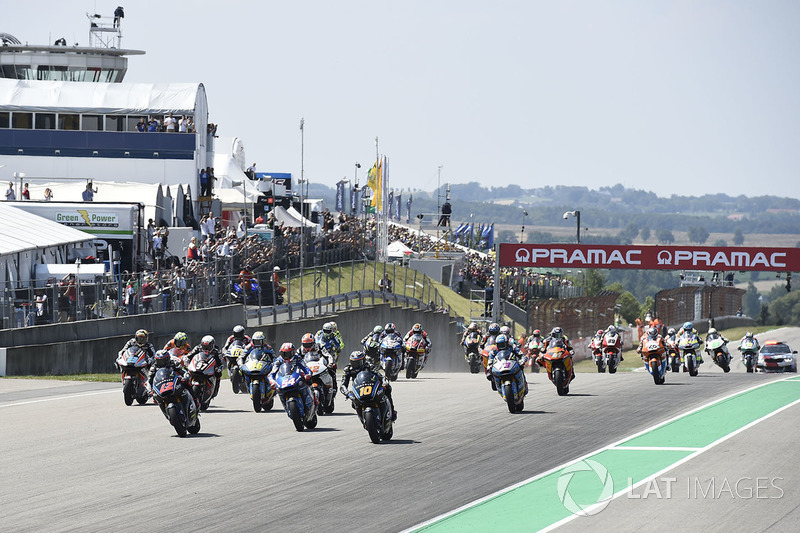 Luca Marini, Sky Racing Team VR46, alla partenza