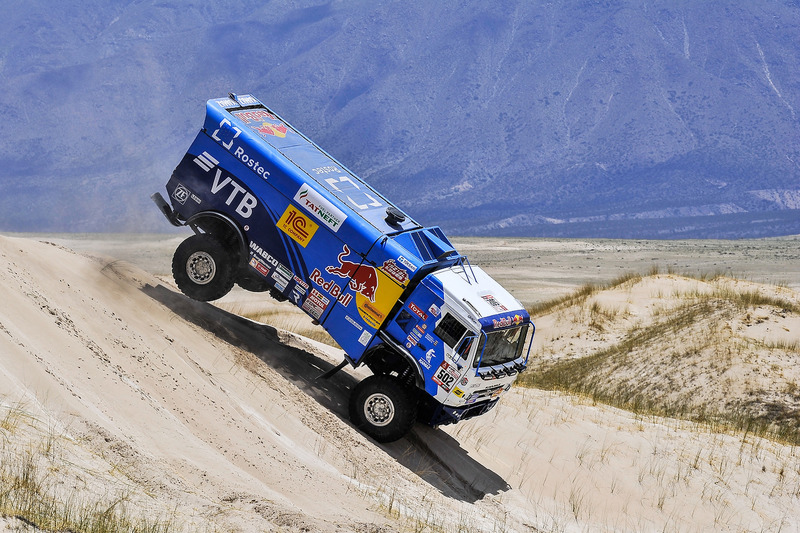 #502 Team Kamaz Master: Dmitry Sotnikov, Ruslan Akhmadeev, Ilnur Mustafin