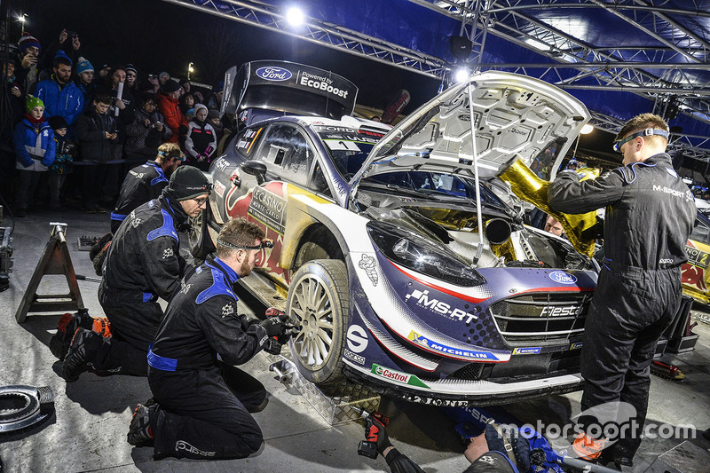 M-Sport team area