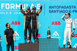 Jean-Eric Vergne, Techeetah, Andre Lotterer, Techeetah centrano la loro prima doppietta nella storia della Formula E con Sébastien Buemi, Renault e.Dams, terzo