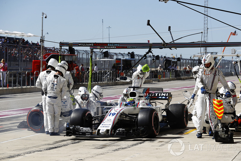 Felipe Massa, Williams FW40 dopo il pit stop