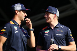 Max Verstappen and Daniel Ricciardo, Red Bull Racing