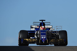 Charles Leclerc, Sauber C36 avec des capteurs aérodynamiques