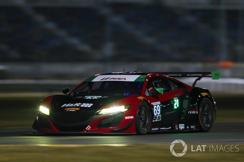 #69 HART Acura NSX GT3, GTD: Chad Gilsinger, Ryan Eversley, Sean Rayhall, John Falb