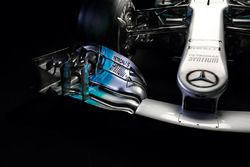 Mercedes AMG F1 W08 detail achterkant