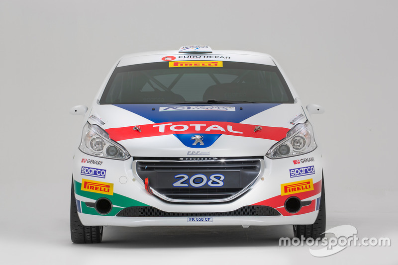 La Peugeot 208 R2 di Damiano De Tommaso e Michele Ferrara