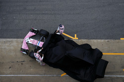 Sergio Perez, Sahara Force India and Esteban Ocon, Sahara Force India F1 unveil the new Sahara Force