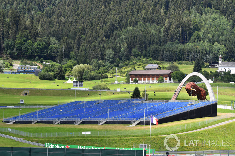 Pemandangan di sekitar Red Bull Ring