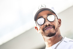 Lewis Hamilton, Mercedes-AMG F1 lors de la parade des pilotes