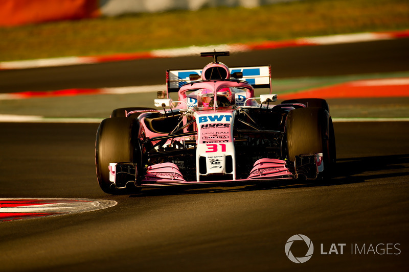 Эстебан Окон, Sahara Force India F1 VJM11