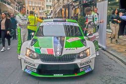 Umberto Scandola, Guido D'Amore, Skoda Fabia R5, Daytona Race