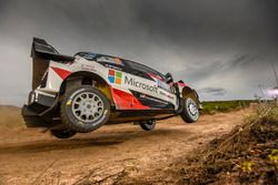 Ott Tanak, Martin Järveoja, Toyota Yaris WRC, Toyota Gazoo Racing