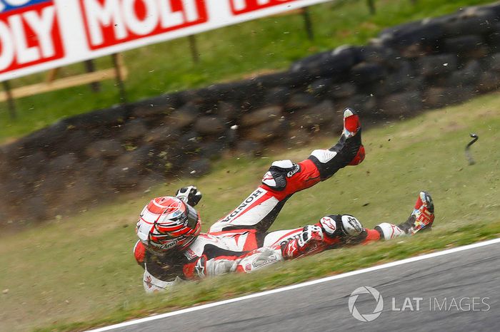 Accidente de Takaaki Nakagami, Idemitsu Honda Team Asia