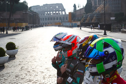 Lucas Di Grassi, Audi Sport ABT Schaeffler, Sebastien Buemi, Renault e.Dams, Nelson Piquet Jr., Jaguar Racing e Luca Filippi, NIO Formula E Team