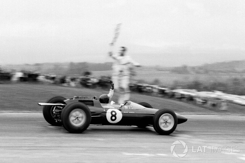 Sieg für Jim Clark, Lotus 25