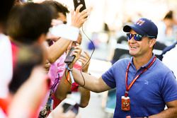 Fans con Rubens Barrichello