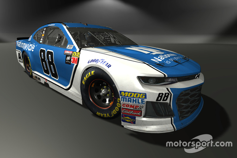 Alex Bowman, Hendrick Motorsports, Chevrolet Camaro - NASCAR Heat 3 skin