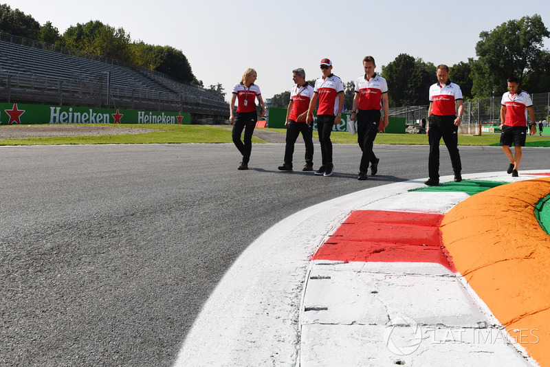 Charles Leclerc, Alfa Romeo Sauber F1 Team, recorre la pista