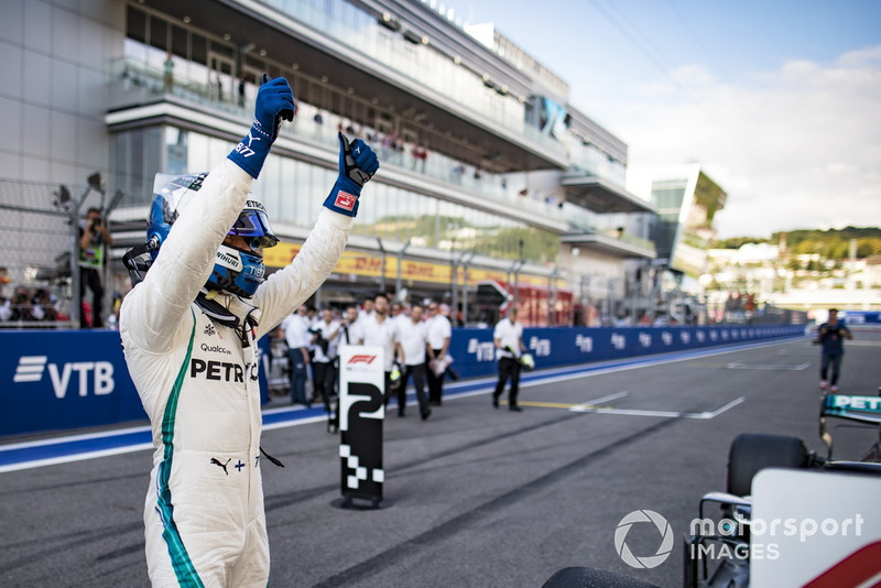 Pese a que en 2017 se rompió la racha, en 2018 volvió a haber un poleman 'plateado'. Cuatro de cinco con la pole de Bottas.